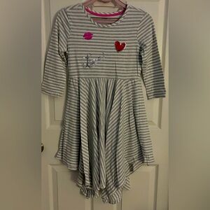 Gymboree girl’s dress and leggings, size 10-12